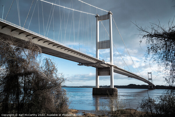 The Severn Bridge Picture Board by Karl McCarthy