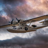 Buy canvas prints of Catalina Flying Boat by Karl McCarthy
