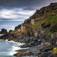 Buy canvas prints of Botallack Crowned Engine Houses by Karl McCarthy