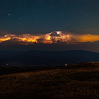Buy canvas prints of Distant Storm by Karl McCarthy