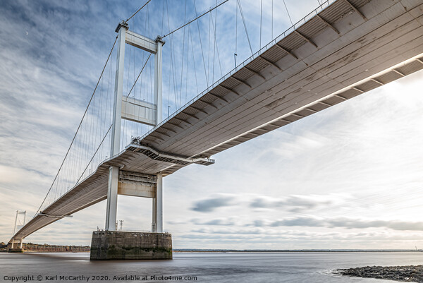 The Severn Bridge Picture Board by Karl McCarthy