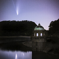 Buy canvas prints of Comet Neowise over the Elan Valley by Karl McCarthy