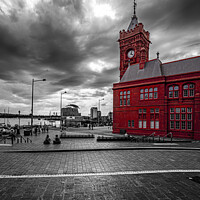 Buy canvas prints of Pierhead Building at Cardiff Bay by Karl McCarthy