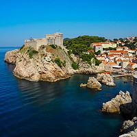 Buy canvas prints of Dubrovnik Old Town City Walls  by Tom Lightowler