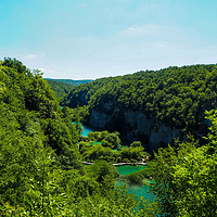 Buy canvas prints of Plitvice Lakes Croatia by Tom Lightowler
