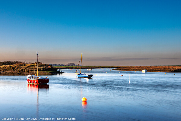 Burnham Overy Staithe Norfolk Long Exposure Picture Board by Jim Key