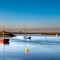 Buy canvas prints of Burnham Overy Staithe Norfolk Long Exposure by Jim Key