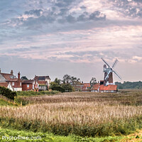 Buy canvas prints of Cley next the Sea Norfolk Panorama   by Jim Key