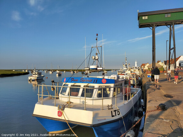 Wells next the Sea Quay  Picture Board by Jim Key