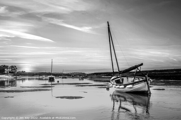 Burnham Overy Staithe Norfolk   Picture Board by Jim Key