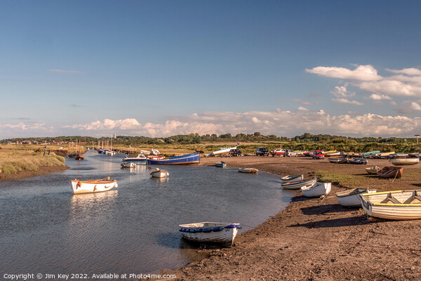 Morston Quay Norfolk Picture Board by Jim Key