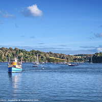 Buy canvas prints of St Mawes Harbour Cornwall  by Jim Key