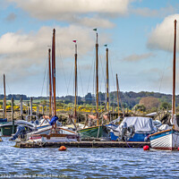 Buy canvas prints of Morston Quay Norfolk by Jim Key