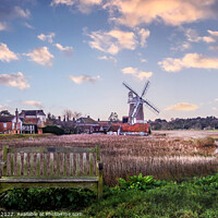 Buy canvas prints of Cley next the Sea  Norfolk   by Jim Key