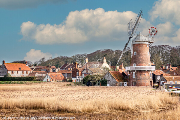 The Historic Beauty of Cley Picture Board by Jim Key