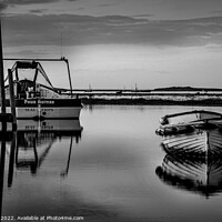 Buy canvas prints of Tranquility at Morston Quay by Jim Key