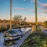Buy canvas prints of Norfolk Broads Hill Common  by Jim Key