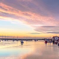 Buy canvas prints of Sunrise Wells next the Sea Norfolk    by Jim Key