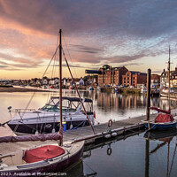 Buy canvas prints of Wells next the Sea  Sunrise  by Jim Key