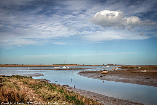 Brancaster Staithe Norfolk  Picture Board by Jim Key