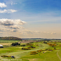 Buy canvas prints of Sheringham Golf Course  by Jim Key