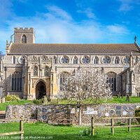 Buy canvas prints of St Margaret Of Antioch's Church Cley next the Sea  by Jim Key