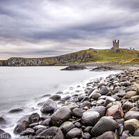 Buy canvas prints of Dunstanburgh Castle Northumberland  by Jim Key