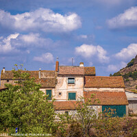 Buy canvas prints of Rustic Home Languedoc Roussillon France  by Jim Key