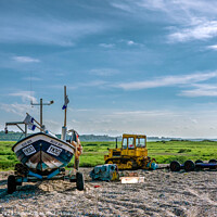 Buy canvas prints of Cley next the Sea  Norfolk   by Jim Key