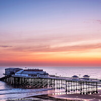 Buy canvas prints of Cromer Pier Norfolk Sunrise  by Jim Key