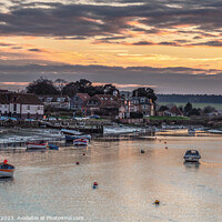 Buy canvas prints of Burnham Overy Staithe Sunset by Jim Key