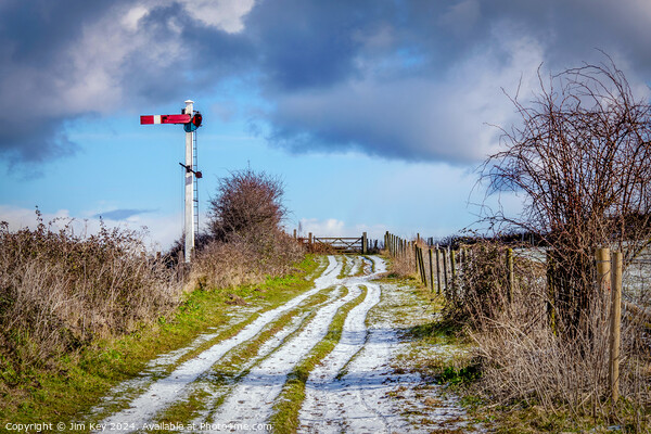 The Footpath to the Heath Weybourne  Picture Board by Jim Key