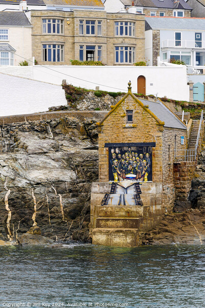 Porthleven Cornwall   Picture Board by Jim Key