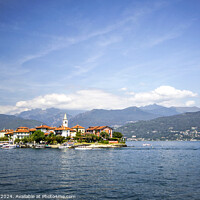 Buy canvas prints of Lake Maggiore Italy by Jim Key