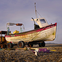 Buy canvas prints of Weybourne Beach Norfolk by Jim Key