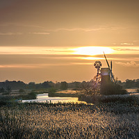 Buy canvas prints of Norfolk Broads Turf Fen by Jim Key