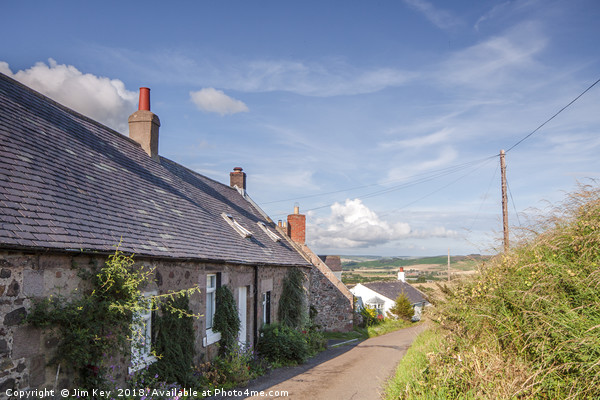 High Humbleton Northumberland Picture Board by Jim Key