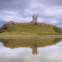 Buy canvas prints of Dunstanburgh Castle Northumberland by Jim Key