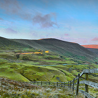 Buy canvas prints of The Great Ridge from Mam Tor by Jim Key