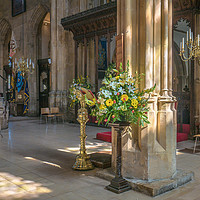 Buy canvas prints of Easter at St John Baptist Cirencester  by Jim Key