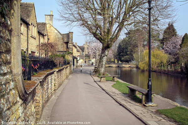 Bourton on the Water The Cotswolds Picture Board by Jim Key