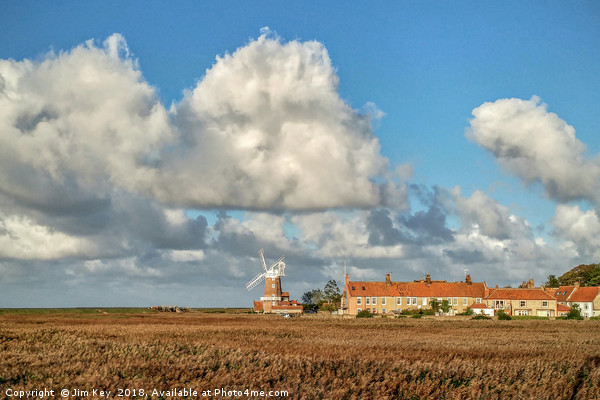 Cley Windmill Standing Proud Picture Board by Jim Key