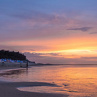 Buy canvas prints of Wells next the Sea Norfolk Sunset by Jim Key