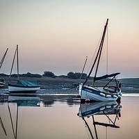 Buy canvas prints of Dawn at Burnham Overy by Jim Key