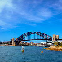 Buy canvas prints of Sydney Harbour Bridge Australia by Jim Key