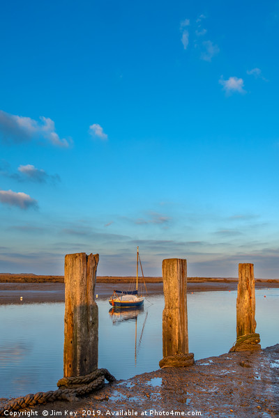 Burnham Overy Staithe Norfolk Picture Board by Jim Key