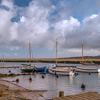 Buy canvas prints of Morston Quay Norfolk by Jim Key