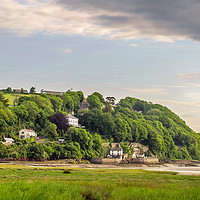 Buy canvas prints of Laugharne The Boathouse  by Jim Key