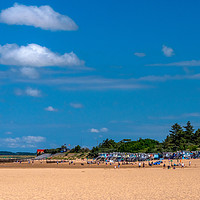 Buy canvas prints of Wells next the Sea Holiday Fun  by Jim Key