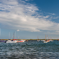 Buy canvas prints of Brancaster Staithe by Jim Key
